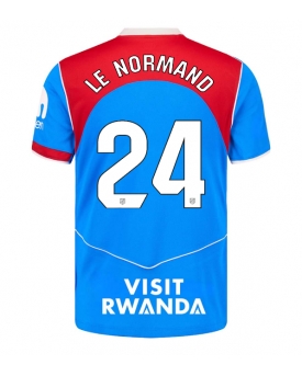 Billige Fotballdrakt Atletico Madrid Robin Le Normand #24 Replika Tredjedrakt 2025-26 Kortermet Billige Fotballdrakt Atletico Madrid Robin Le Normand #24 Replika Tredjedrakt 2025-26 Kortermet